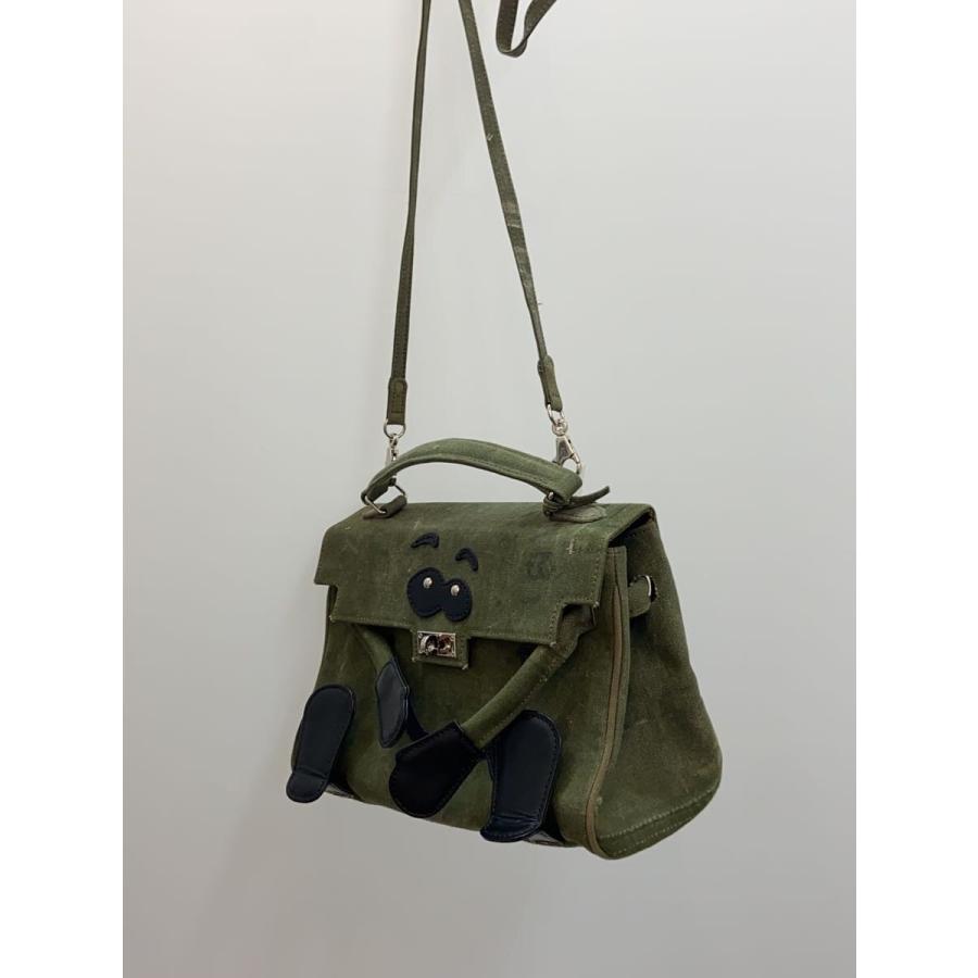 READYMADE◆Doll BAG/ショルダーバッグ/キャンバス/カーキ//_1