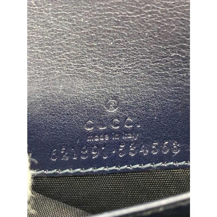 GUCCI◇2つ折り財布_ホースビット1955/キャンバス/BEG/無地/レディース