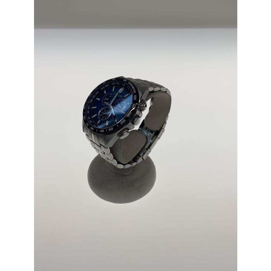 CITIZEN◇ソーラー腕時計/アナログ/ステンレス/NVY/SLV/e660-s119936 