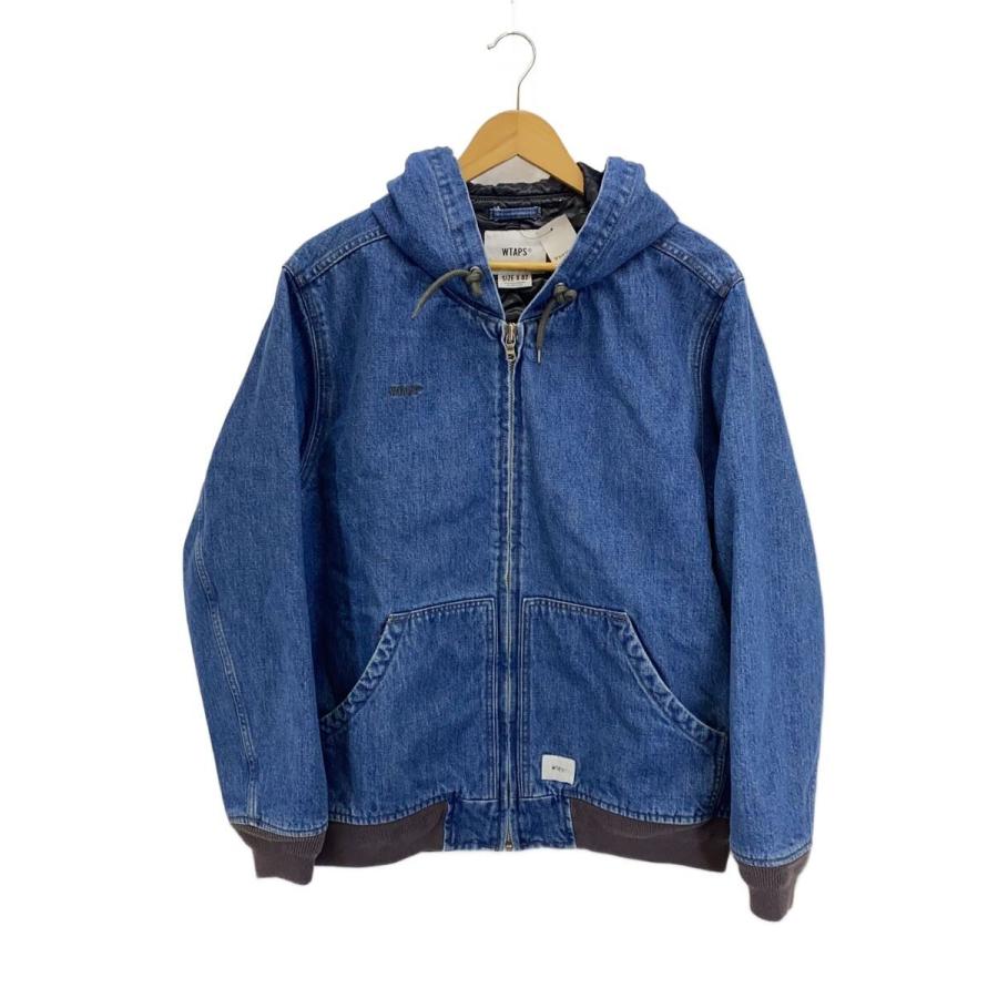 ジャケット・アウター WTAPS VICE JACKET DENIM 182WVDT-JKM06 WTAPS◇VICE JACKET COTTON DENIM/ジャケット/2/デニムパーカー