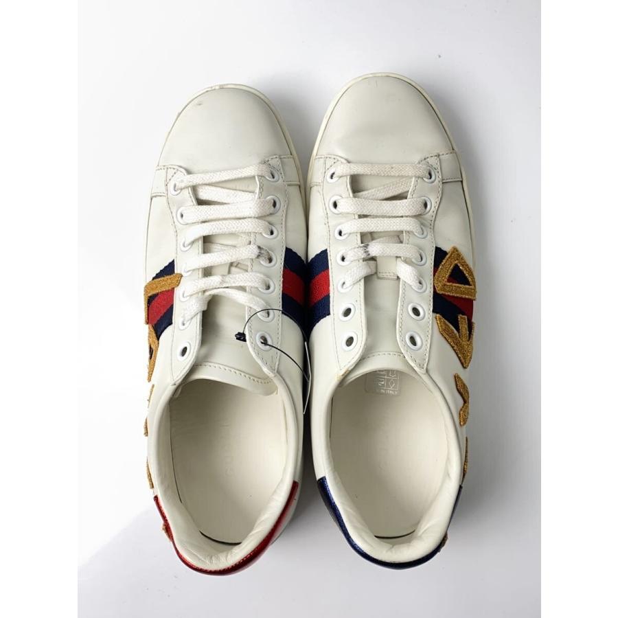 GUCCI◇ローカットスニーカー/36.5/ホワイト/LOVED/505328 : セカンド