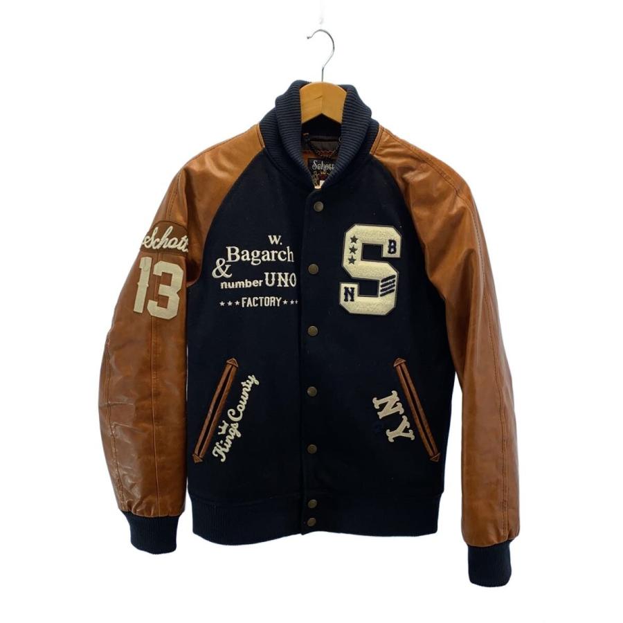 Schott Bagarch number UNO　スタジャン Schott◇Bagarch number UNO/バガーチナンバー/スタジャン/M/ウール