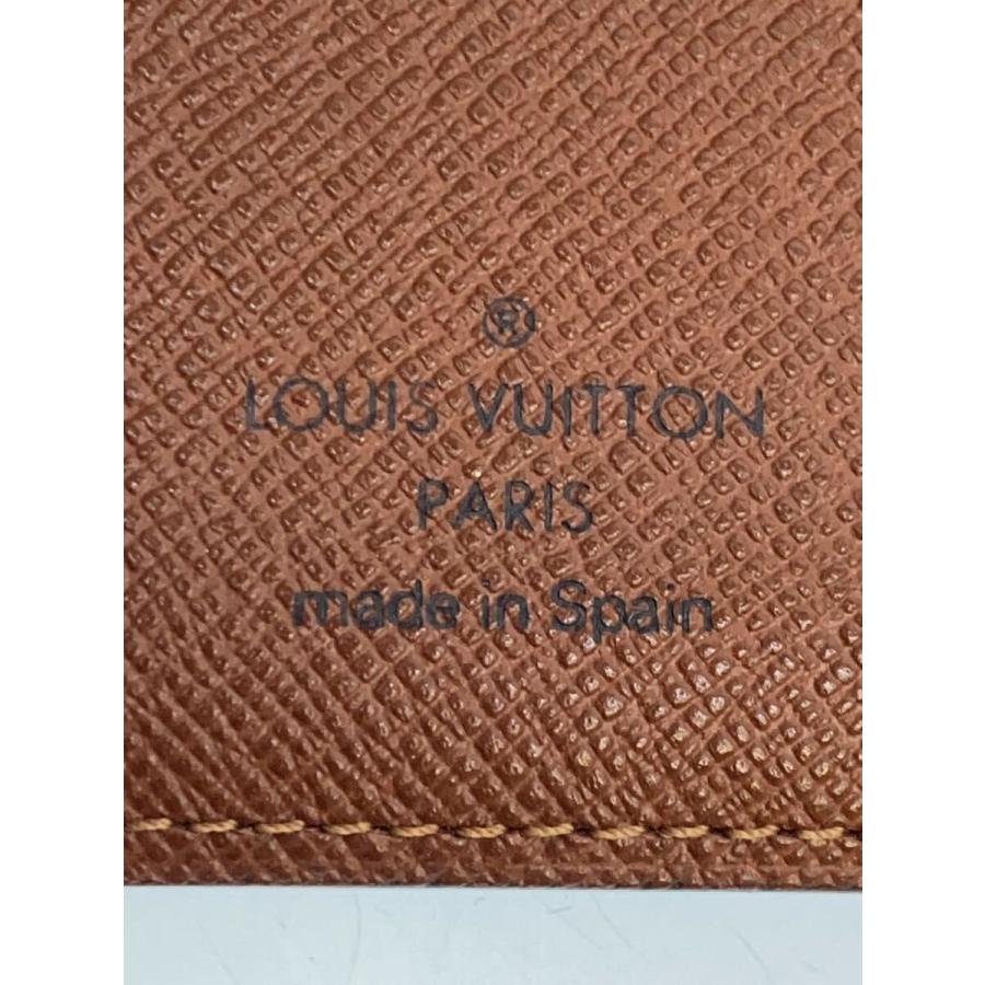 LOUIS VUITTON◇アジェンダPM_モノグラム・キャンバス/ブラウン/手帳