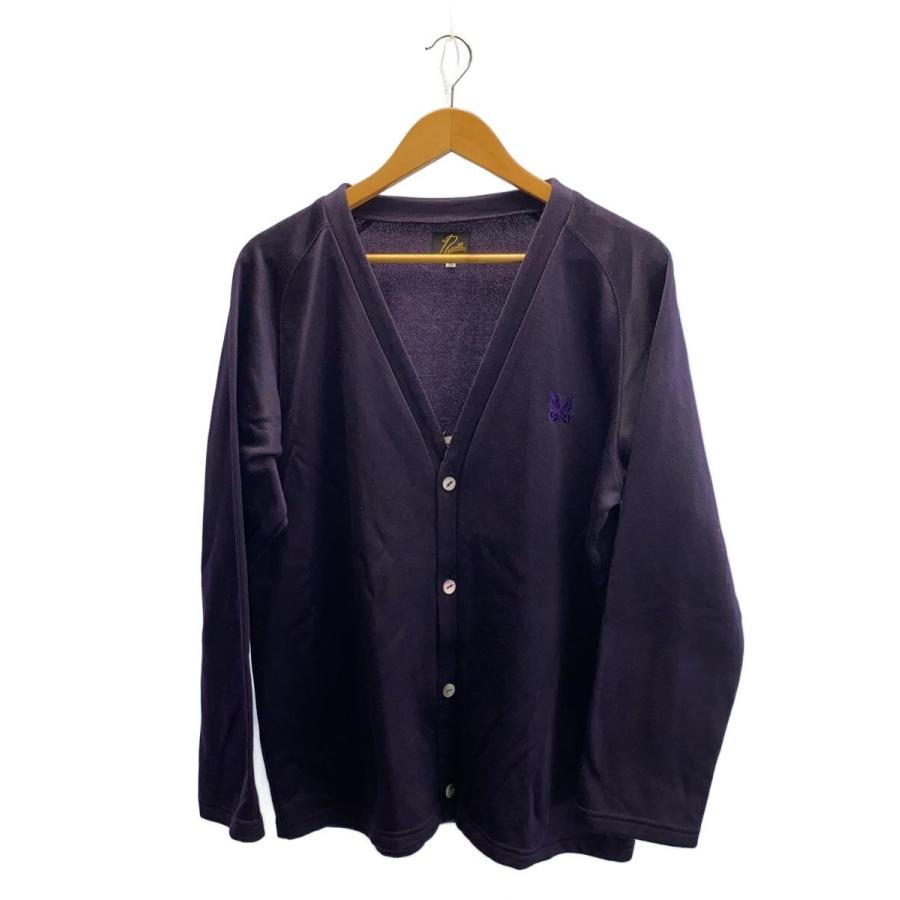 Needles◇V NECK CARDIGAN/23SS/カーディガン/M/パープル/MR304/ワン