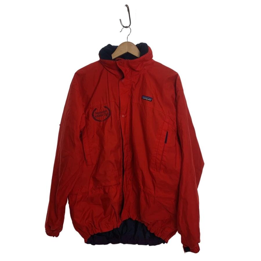 patagonia◇ナイロンジャケット/L/レッド/83122/穴・ダメージ有