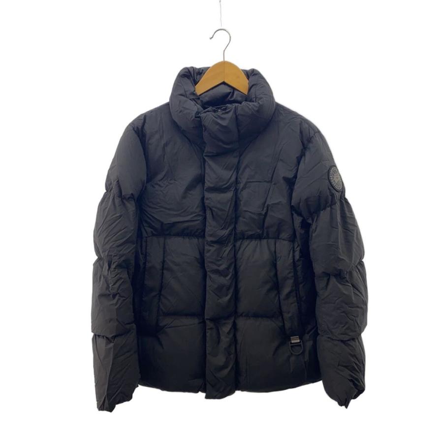 【美品】  Everett Puffer ブラック S CANADA GOOSE◇Everett Puffer Black Label/ダウンジャケット/S
