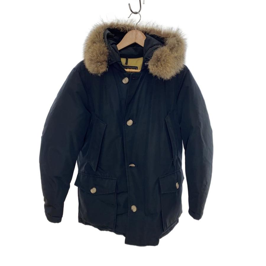 woolrich ダウンジャケット ARCTIC ANORAKネイビー M Woolrich◇アークティックパーカー/ダウンジャケット/S/ナイロン