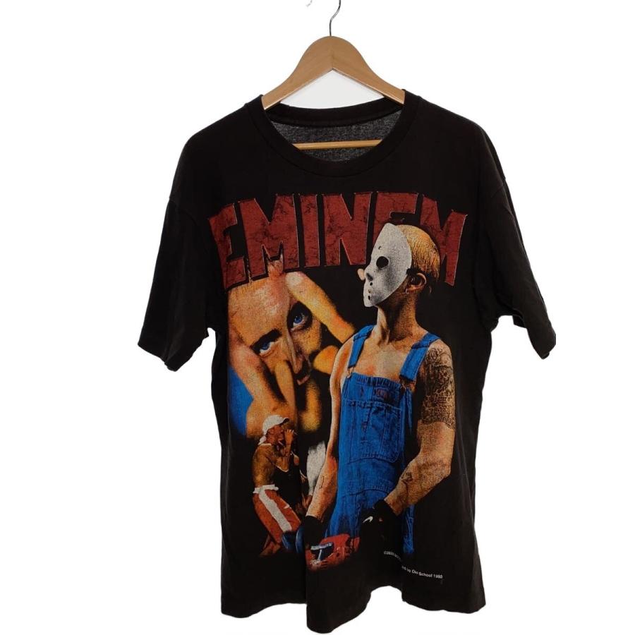 BOOTLEG TEE BY OLD SCHOOL 1980/Tシャツ/ブラック/エミネム