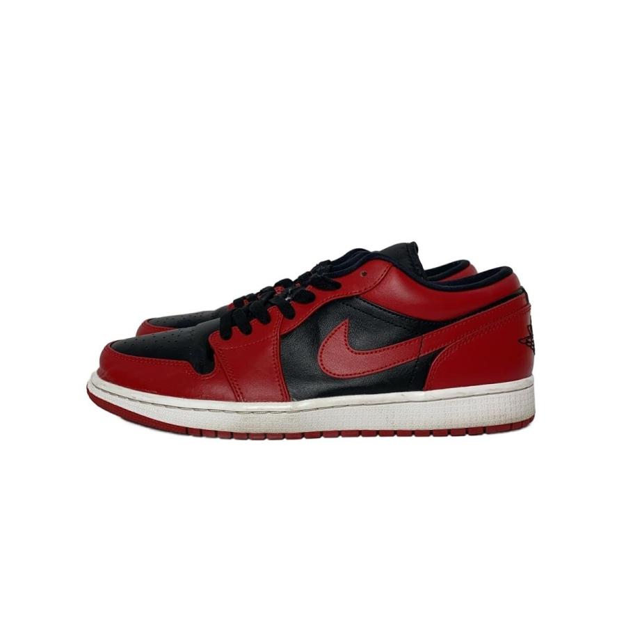〈新古〉エアジョーダン1 レッド　28.5センチ NIKE◇AIR JORDAN 1 LOW_エアジョーダン ロー/28cm/レッド/ブラック
