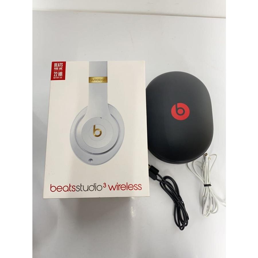beats by dr.dre◇ヘッドホン STUDIO3 WIRELESS MQ572PA/A ホワイト