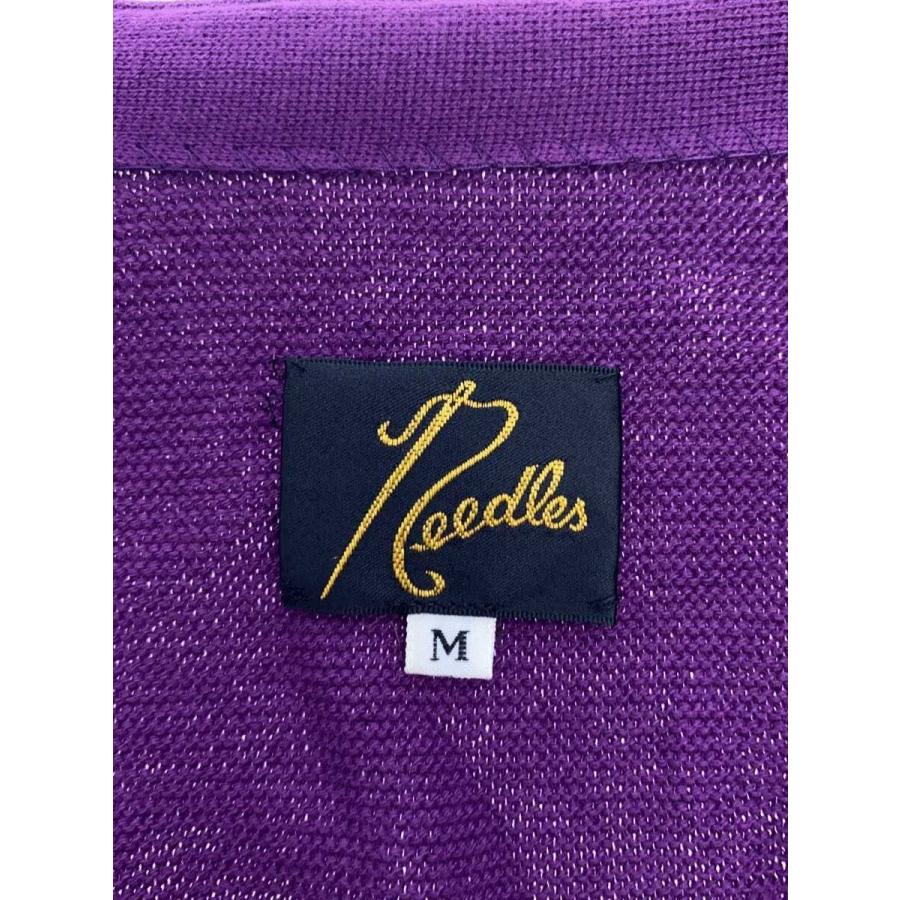 Needles◇V NECK CARDIGAN/Vネックカーディガン/M/パープル/GL262