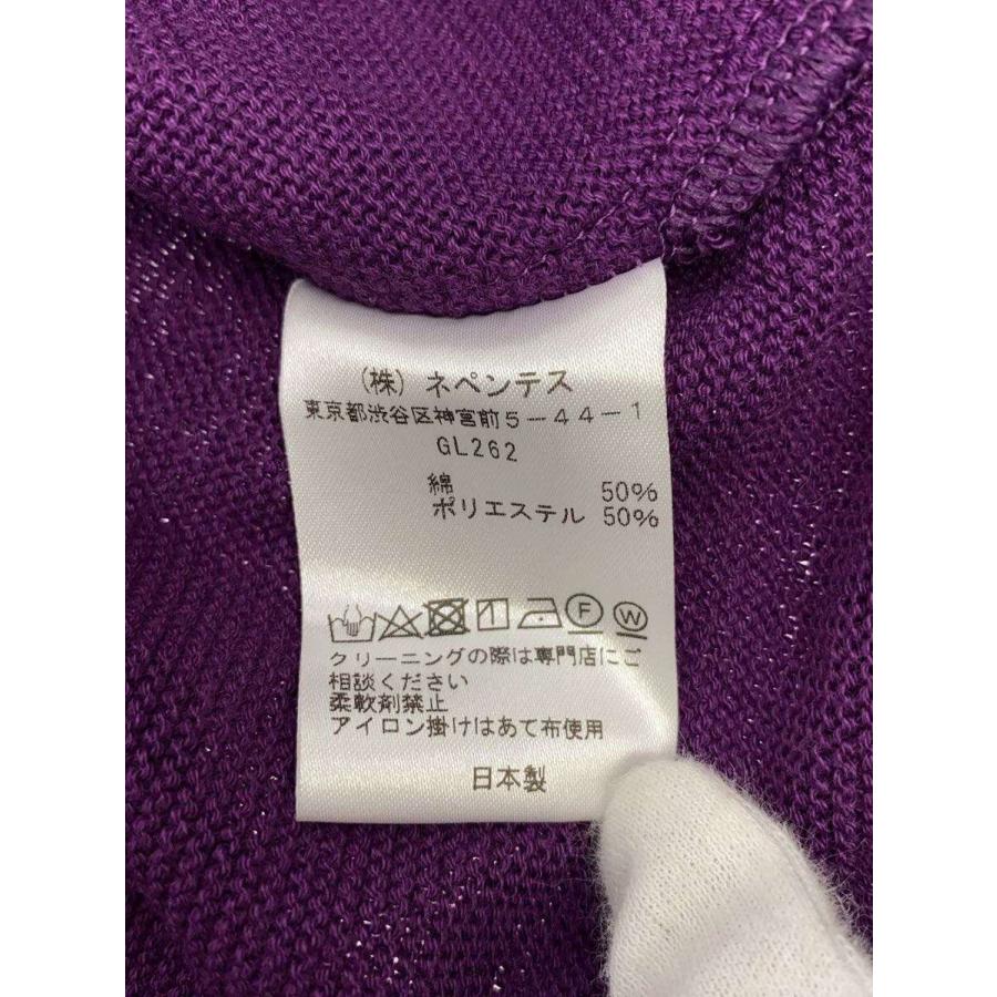 Needles◇V NECK CARDIGAN/Vネックカーディガン/M/パープル/GL262