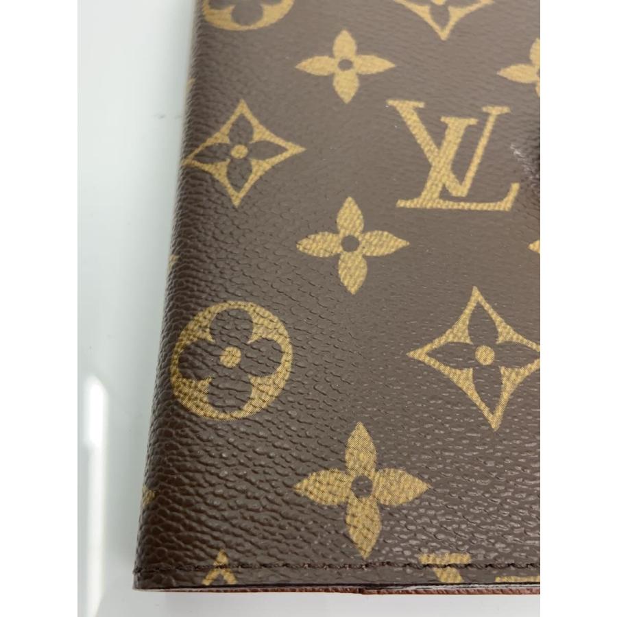 LOUIS VUITTON◇アジェンダPM_モノグラム・キャンバス/レザー/BRW/総柄