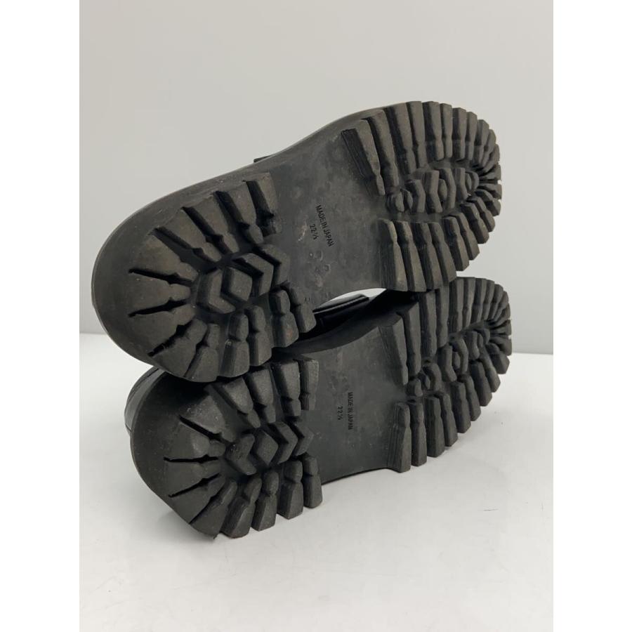 MARW UNITED ARROWS◇ローファー/厚底/22.5cm/BLK/レザー/11005