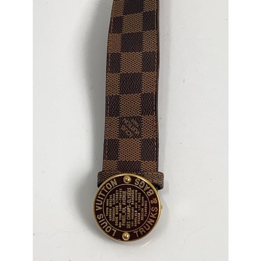 LOUIS VUITTON◇ベルト/レザー/BRW/レディース/N6875 : セカンド