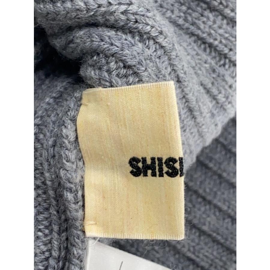 SHISHIKUI Hood ノースリーブ ニット ウール GRAY Alanis Hood Knit