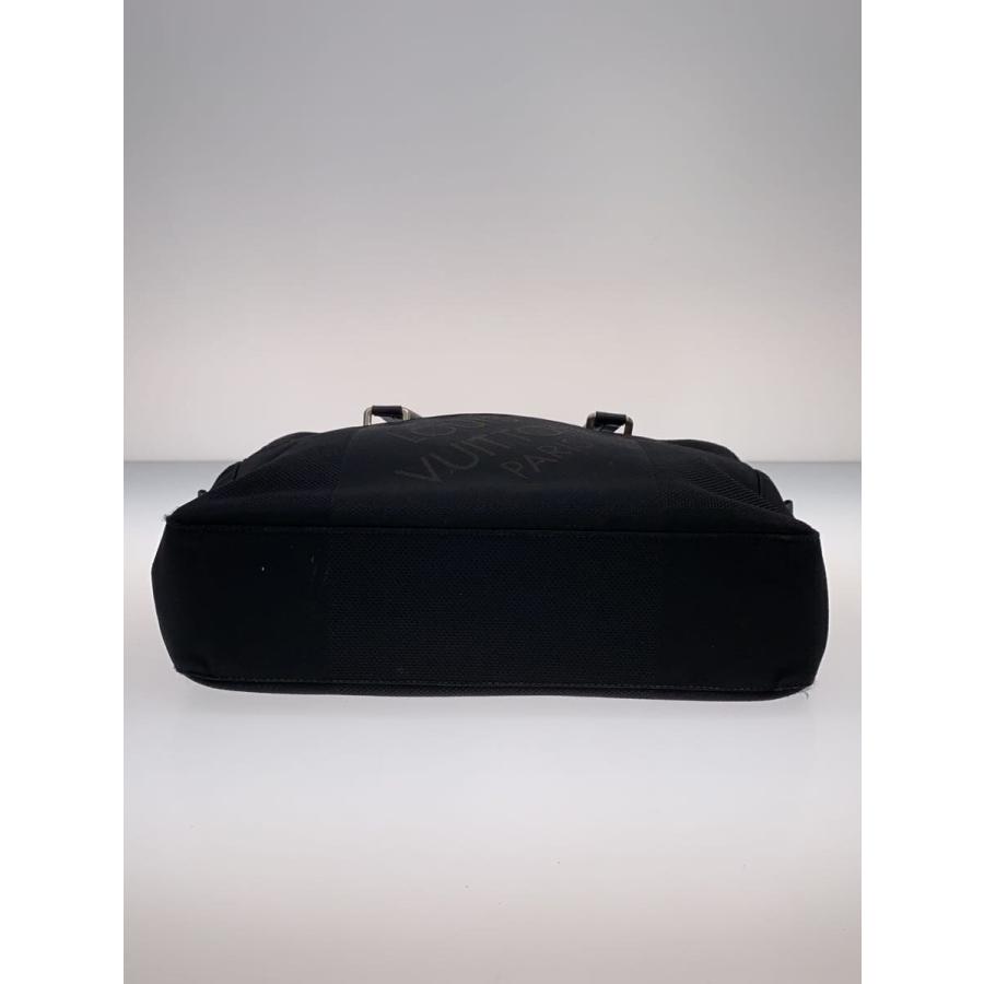 LOUIS VUITTON/ヤック_ダミエ・ジェアン/ナイロン/BLK LOUIS VUITTON◇ヤック_ダミエ・ジェアン/ナイロン/BLK// : セカンド