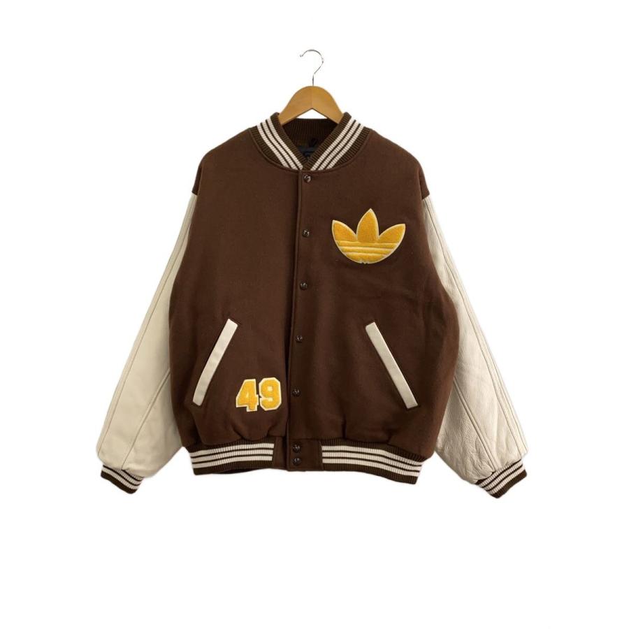 adidas◇スタジャン/S/ウール/BRW/AXP001// : セカンドストリートYahoo