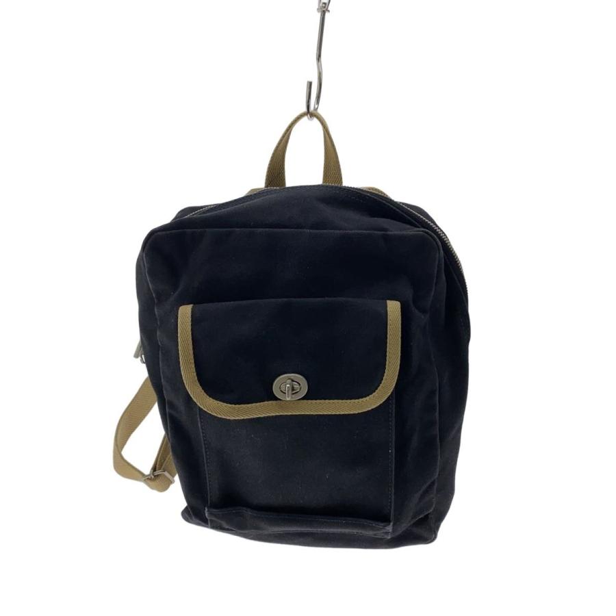 信三郎帆布◇リュック/キャンバス/BLK/無地 : セカンドストリートYahoo