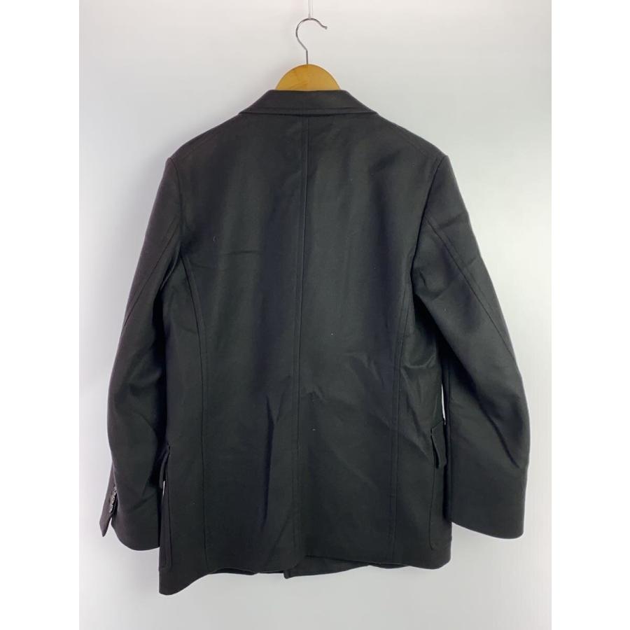 AURALEE◇LIGHT MELTON HALF COAT/コート/4/ウール/BLK/無地/A9AJ02LM