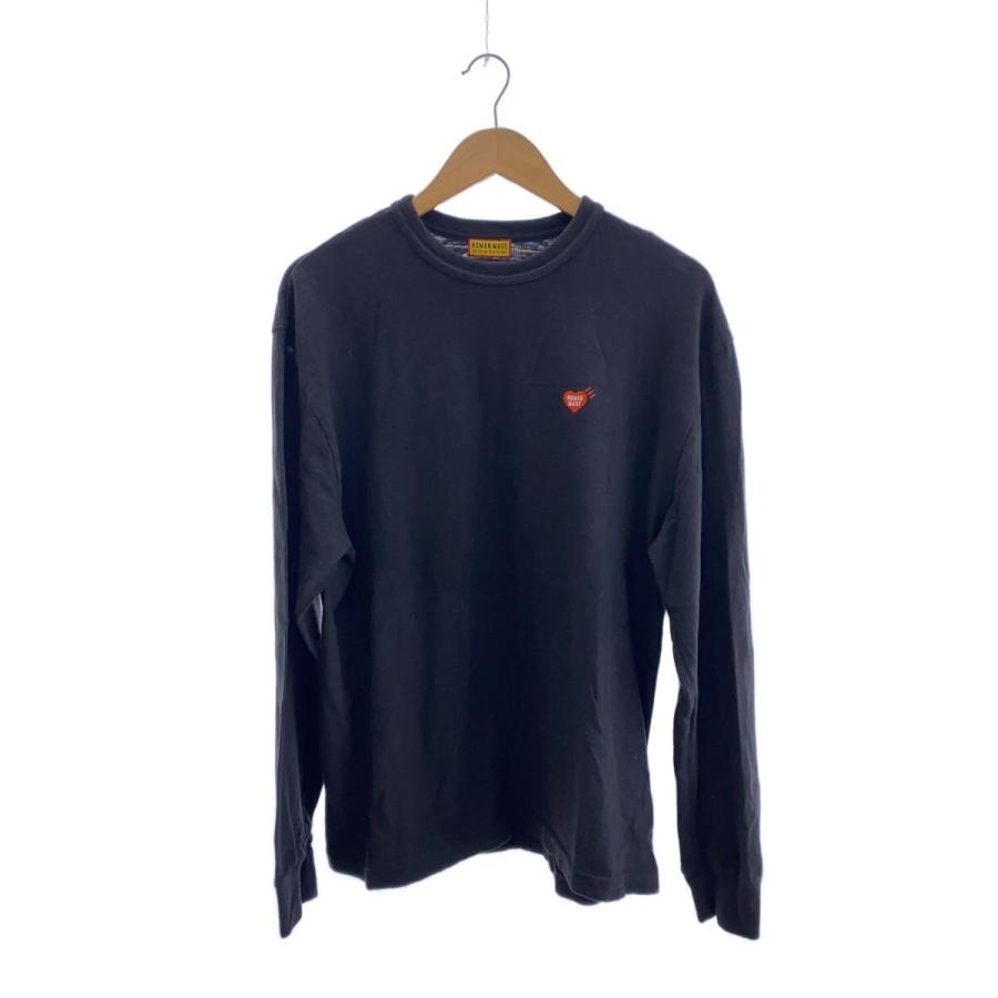 HUMAN MADE / 長袖Tシャツ/XL/コットン/BLK/HM30CS023 HUMAN MADE◇長袖Tシャツ/XL/コットン/BLK/HM30CS023 : セカンド
