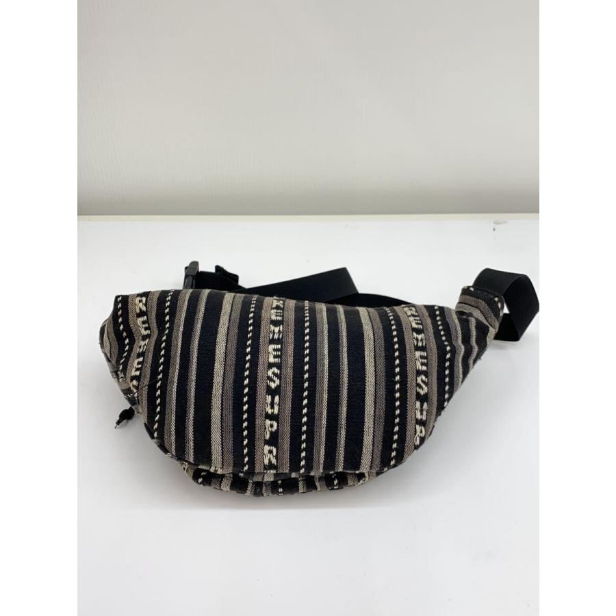 Supreme◇ウエストバッグ/--/BRW/ストライプ/Woven Stripe Waist Bag