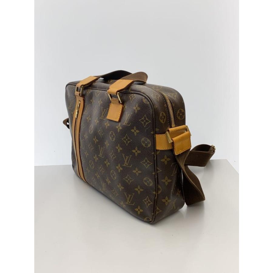 LOUIS VUITTON◆サック・ボスフォール_モノグラム・キャンバス/PVC/BRW