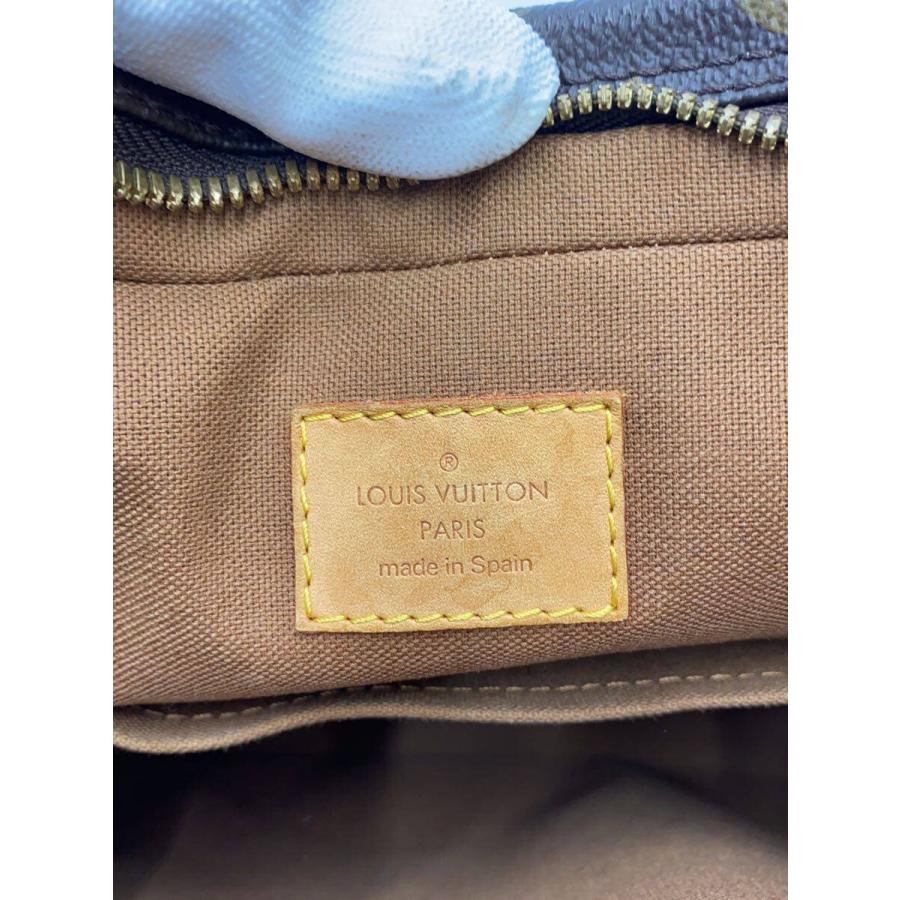 LOUIS VUITTON◆サック・ボスフォール_モノグラム・キャンバス/PVC/BRW
