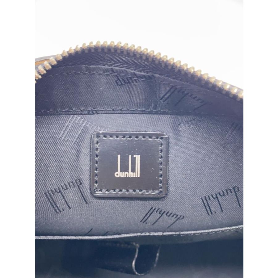 dunhill◇セカンドバッグ/レザー/BLK/無地 : セカンドストリートYahoo