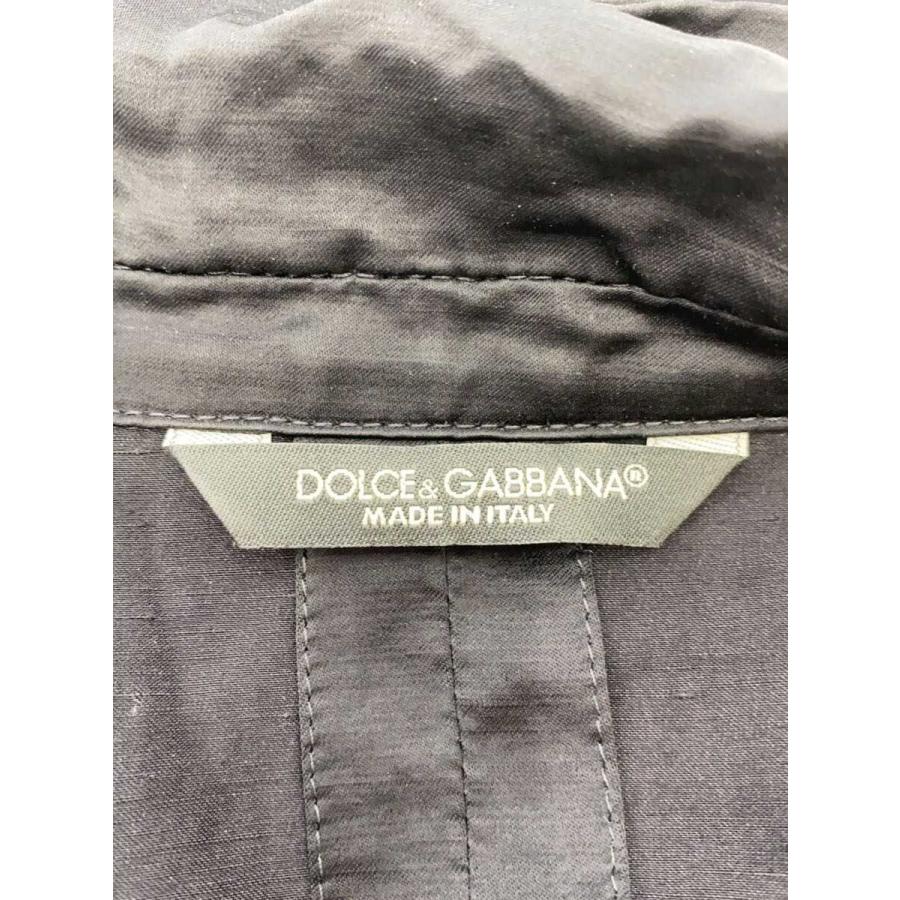 DOLCE&GABBANA◇テーラードジャケット/44/レーヨン/BLK/G2CX9T