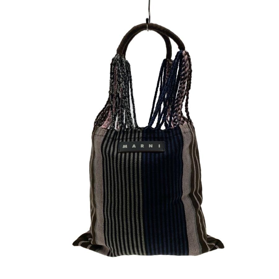 【極上美品✨】マルニ マーケット ハンモックバッグ トートバッグ マルチカラー MARNI◇トートバッグ/--/マルチカラー/ハンモックバック// : セカンド