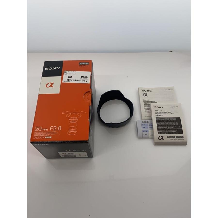 SONY◇レンズ 20mm F2.8 SAL20F28 : セカンドストリートYahoo!店