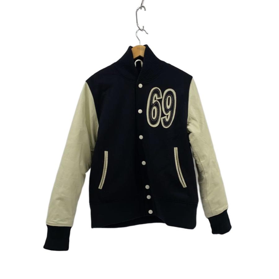 QUIKSILVER◇スタジャン/M/ウール/BLK/QESJK64091 : セカンド 