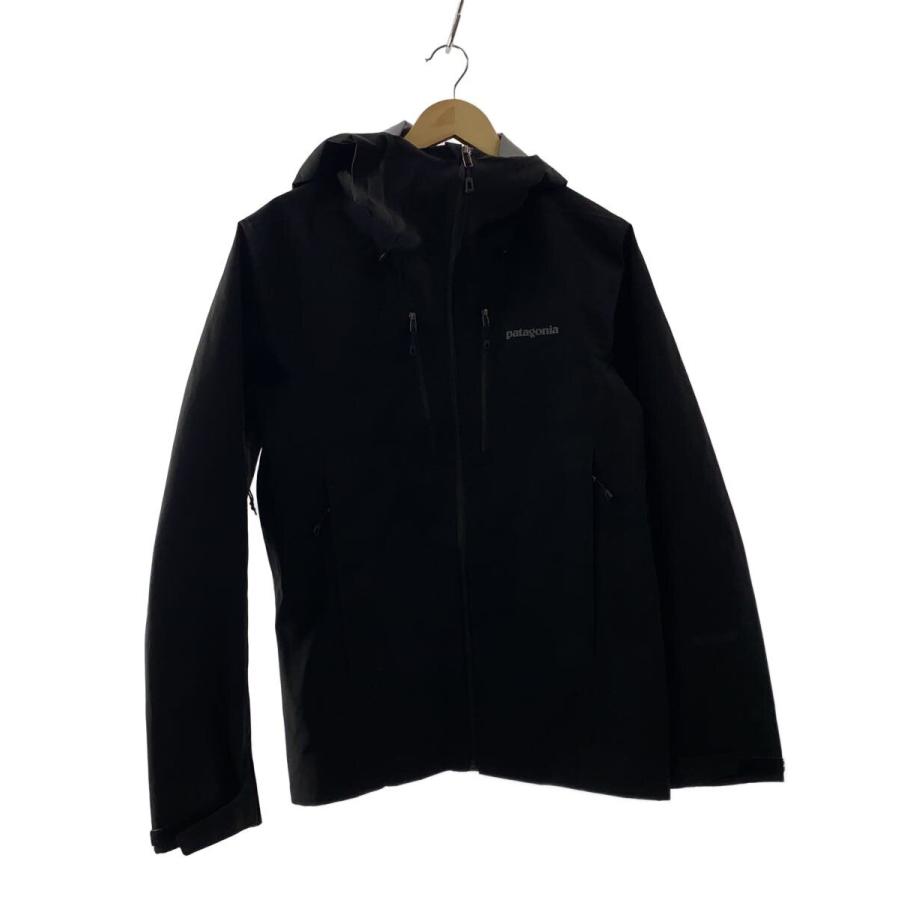 patagonia◇ナイロンジャケット/XS/ゴアテックス/BLK/無地/83402SP19 