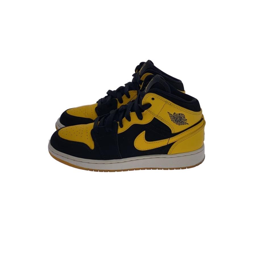 NIKE◇エアジョーダン1 RETRO MID New Love/23cm/イエロー/554725-035