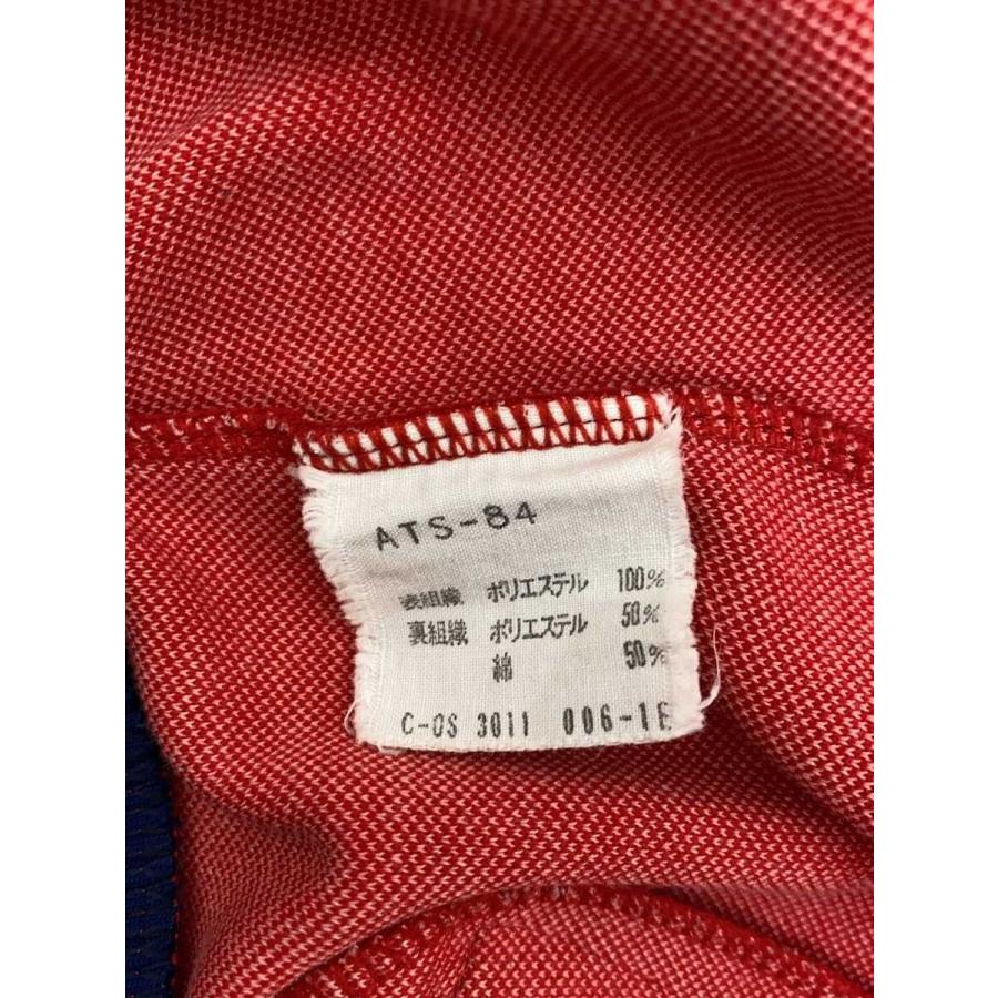 adidas◇80s/デサント社製/M/ポリエステル/ネイビー/レッド/ATS-84