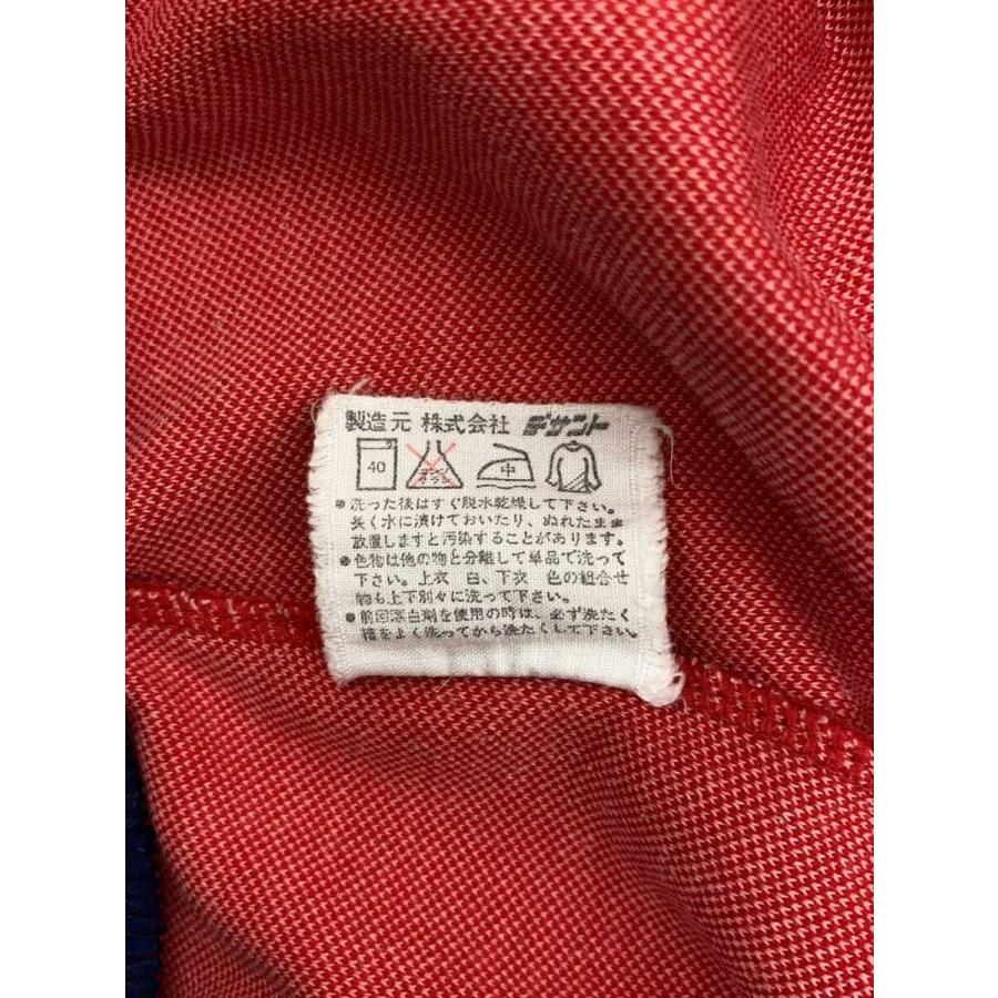 adidas◇80s/デサント社製/M/ポリエステル/ネイビー/レッド/ATS-84