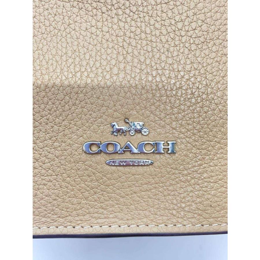 COACH◇ノース サウス ミニトート カラーブロック/ベージュ/CK170 