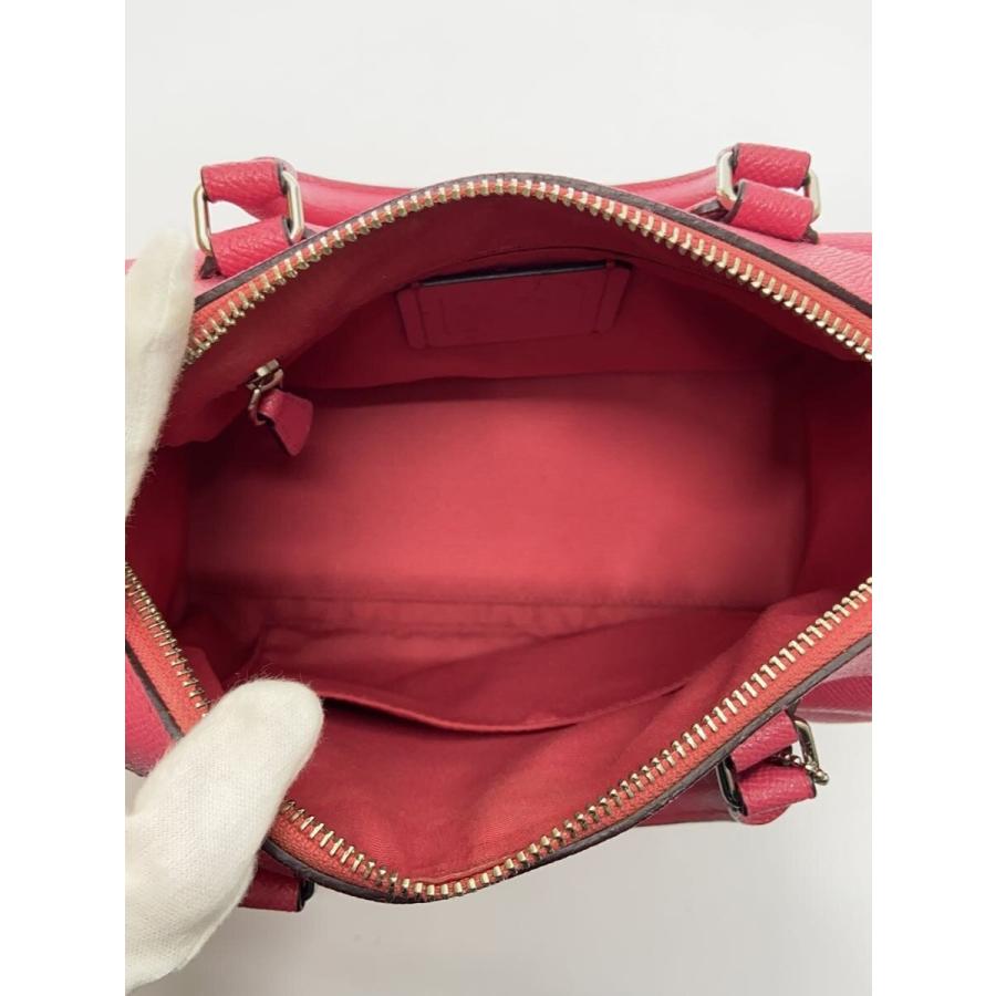 COACH コーチ ミニベネット 57521 2WAY レザー ボストン ピンク COACH