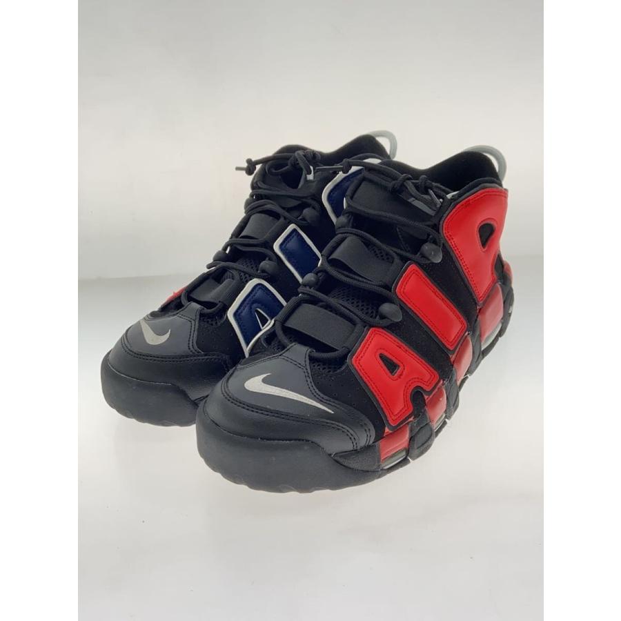 NIKE◇エアモアアップテンポ96 Black and University Red/29cm/DJ4400 