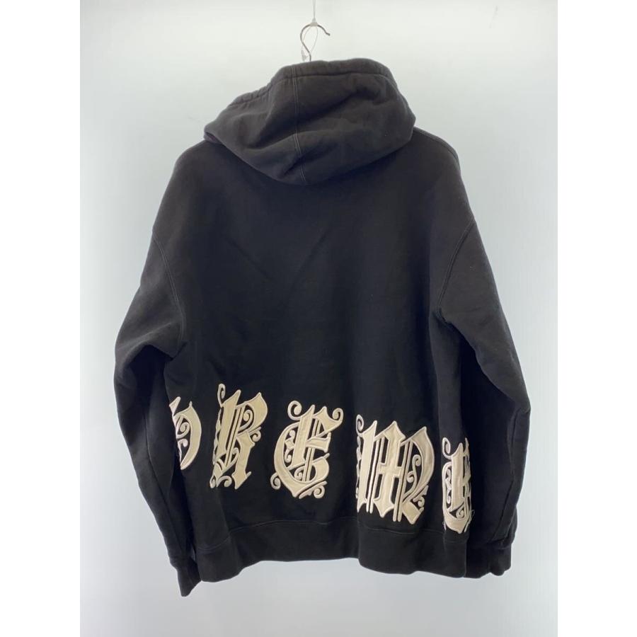 Supreme◇Old English Wrap Hooded Sweatshirt/パーカー/L/コットン 