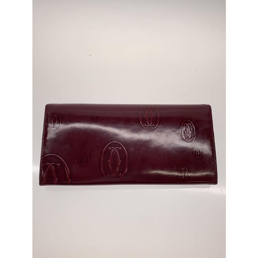Cartier◇長財布/エナメル/BRD/総柄/レディース/ECTG// : セカンド