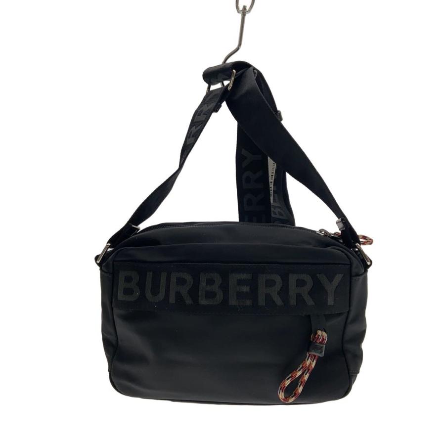 BURBERRY BLACK LABEL ガーメントバッグ ナイロン ブラック BURBERRY◇ショルダーバッグ/ナイロン/BLK/8025669 : セカンド