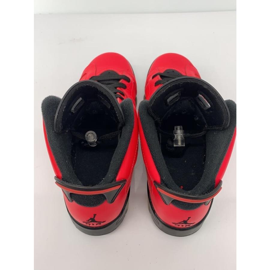 NIKE◇AIR JORDAN 6 RETRO (BG)/エアジョーダンレトロ/レッド/384665 