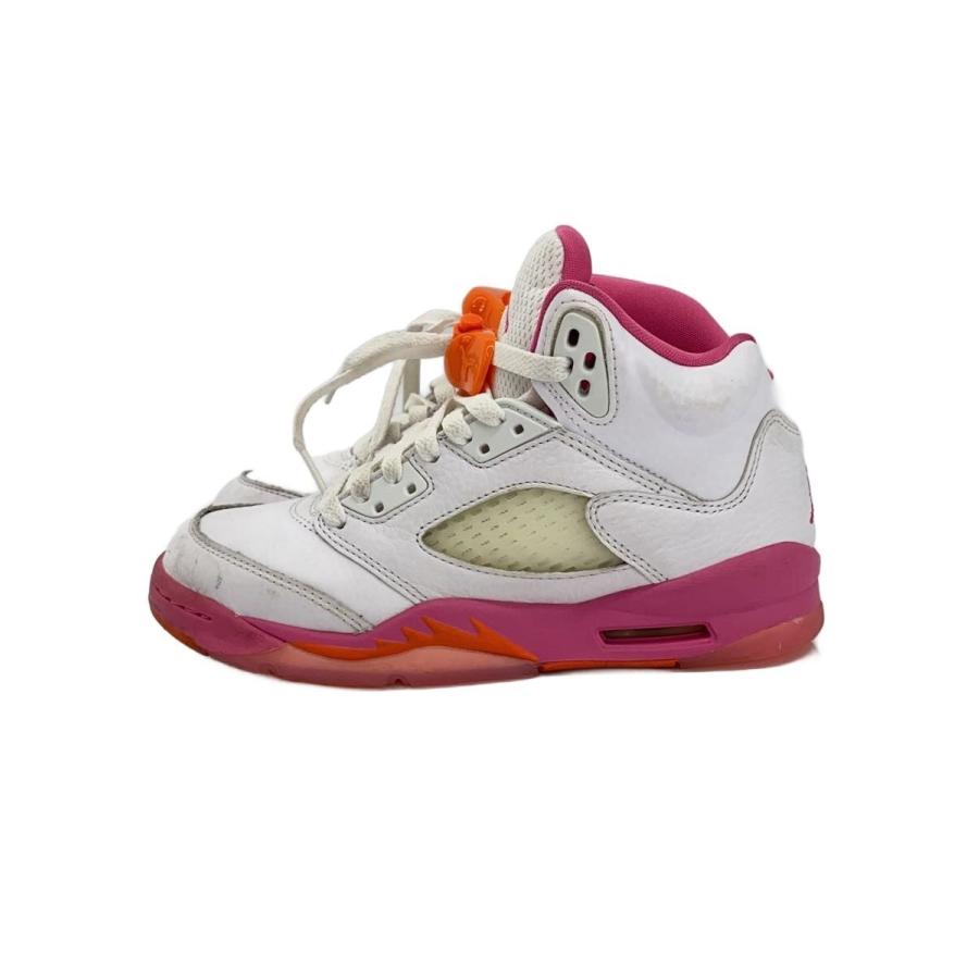 NIKE◇AIR JORDAN 5 RETRO_エアジョーダン レトロ/22.5cm/WHT 