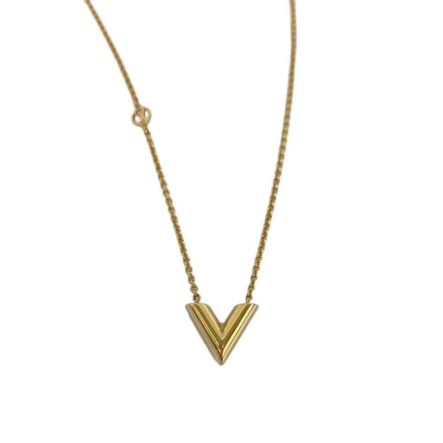 【美品】Louis Vuitton エッセンシャルV ネックレス LOUIS VUITTON◇エッセンシャルV/ネックレス/--/GLD/トップ有