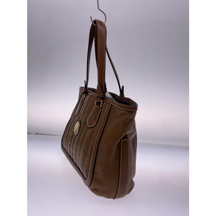 CELINE◆トートバッグ/レザー/BRW_1