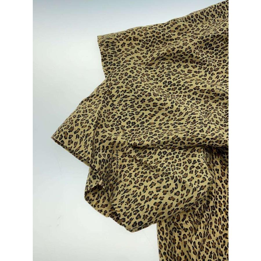 Supreme◇Leopard Silk S/S Shirt/半袖シャツ/XL/シルク/CML