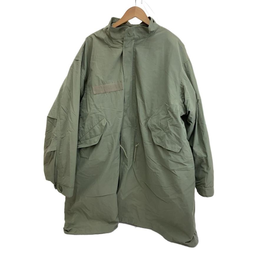 BEAMS HEART◇モッズコート/L/コットン/KHK/無地/42-19-0129-286
