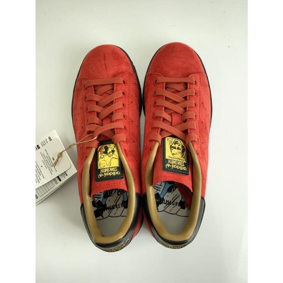 adidas◇STAN SMITH_スタンスミス/24cm/RED/スウェード : セカンド